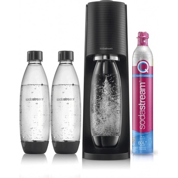 SodaStream Terra Black + 2 láhve Fuse 1l