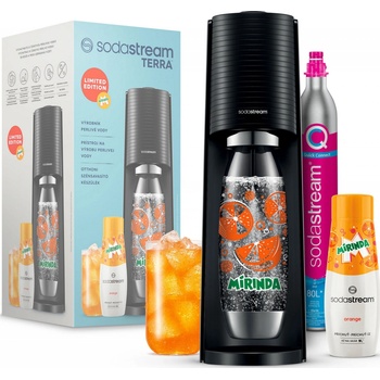SodaStream Terra Black Mirinda Megapack