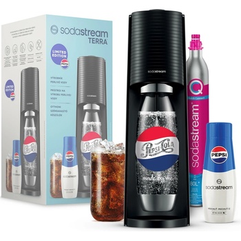 SodaStream Terra Black Pepsi Megapack
