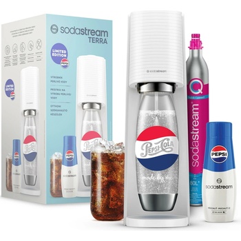 SodaStream Terra White Pepsi Megapack