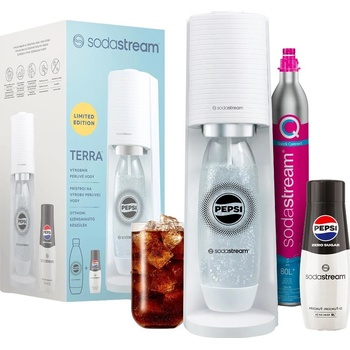 Sodastream Terra White + Pepsi