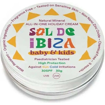 Sol de Ibiza Opalovací krém Baby & Kids SPF 30 30 g