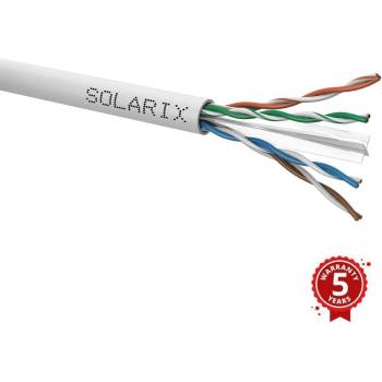 Solarix SXKD-6-UTP-PVC UTP, Cat6, drát, PVC, box, 100m