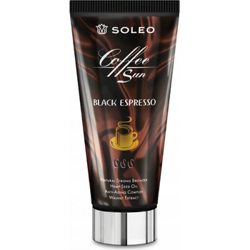 Soleo Coffee Sun Black Espresso krém do solária 150 ml