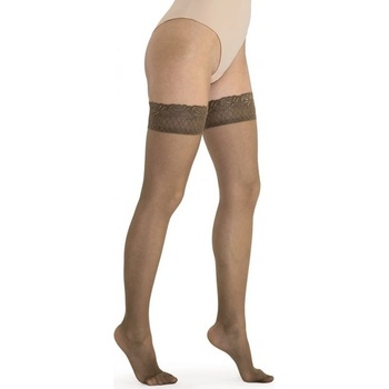 Solidea Brigitte Micro Rete 70 stehenní punčochy Nero