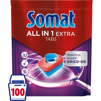 SOMAT All-in-1 Extra tablety do myčky 100 ks
