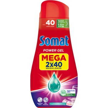 Somat All in 1 Power Gel Hygiene Fresh gel do myčky 80 dávek 2 x 720 ml