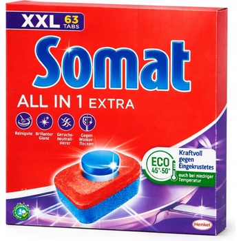 Somat Gold All in1 Extra Tablety do myčky 63 ks