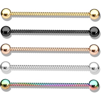 Šperky4U Industrial piercing ID01030-ST