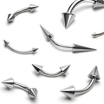 Šperky4U piercing do obočí kónus OB01020-1210