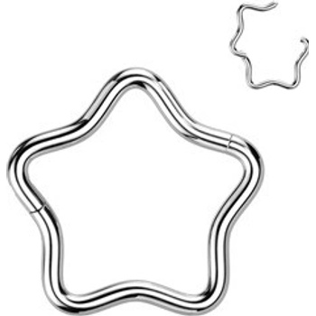 Šperky4U piercing septum helix cartilage titan TIT1255-1208