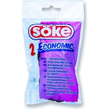 Spontex Söke Economic nerezová drátěnka 2 ks