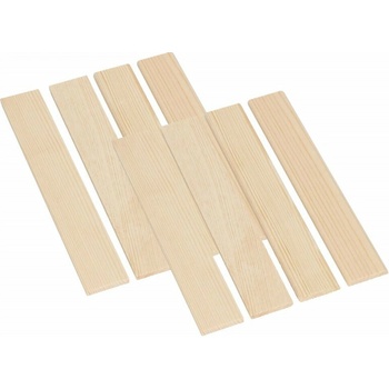 Springos Dřevěná bouda pro psa 54 x 39 x 30 cm