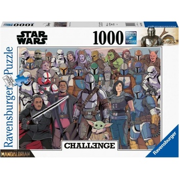 Star Ravensburger Wars Baby Yoda 1000 dílků