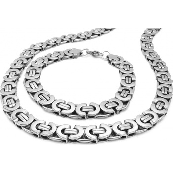 Steel Jewelry souprava PÁNSKÁ MASIVNÍ Chirurgická ocel SET231165