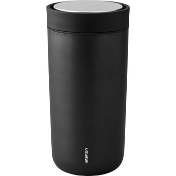 Stelton Termohrnek TO GO CLICK 400 ml lesklá černá