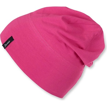 Sterntaler čepice bavlněná dívčí UV 50+ jednobarevná růžová