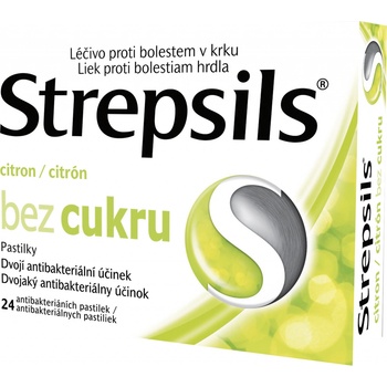 STREPSILS CITRON BEZ CUKRU ORM 0,6MG/1,2MG PAS 24