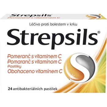 STREPSILS POMERANČ S VITAMINEM C ORM PAS 24