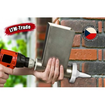 Strojní šnekový aplikátor spárovací hmoty - pistole na spárování