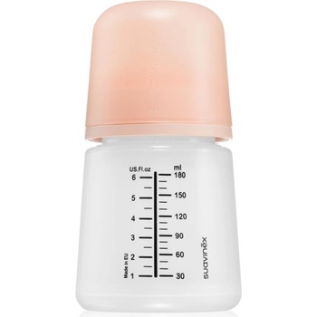 Suavinex antikoliková lahvička Zero AU bílá 180ml