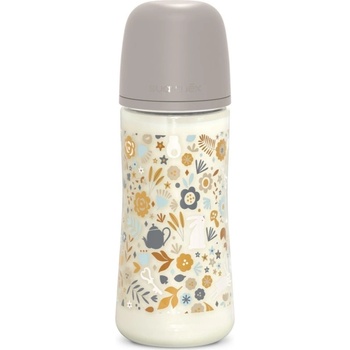 Suavinex Wonderland kojenecká láhev fyziologický průtok Liberty krémová 360 ml