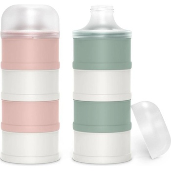 Suavinex zásobník na sušené mléko Bonhomia růžová