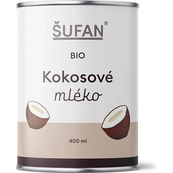 Šufan BIO Kokosové mléko 400 ml