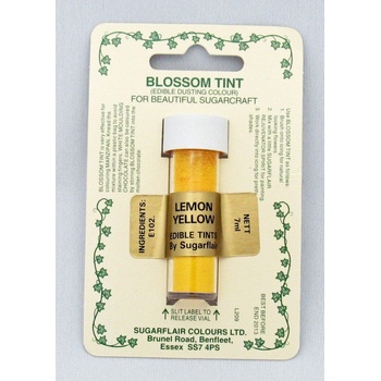 Sugarflair Jedlá prachová barva Lemon Yellow 7 ml