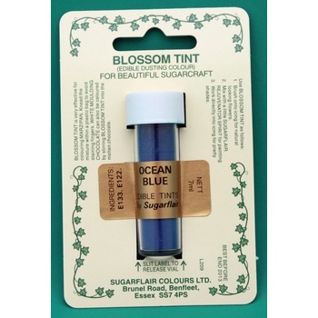 Sugarflair Jedlá prachová barva Ocean Blue 7 ml