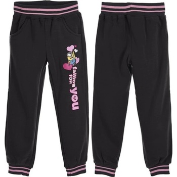 SUN CITY Dívčí tepláky Mimoni šedé3