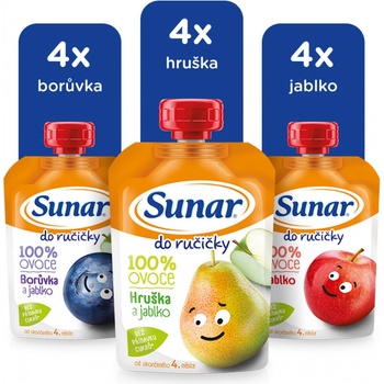 Sunar do ručičky mix příchutí 12 x 100 g