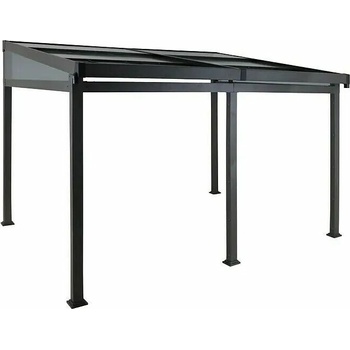 Sunfun Ibiza Cabrio Pergola s nastavitelnou střechou XL, 4 x 3 m, 2,46 – 2,85 m, antracit GFA30780A