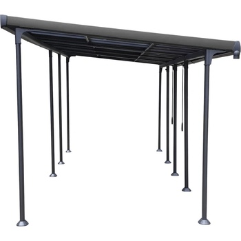 Sunfun Sera Cabrio Pergola s nastavitelnou střechou XXL, 7 x 3 m, výška: 2,3 – 2,67 m, antracit