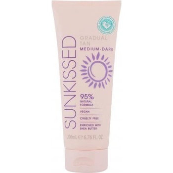 Sunkissed Gradual Tan samoopalovací mléko pro postupné polotmavé opálení Medium Dark 200 ml