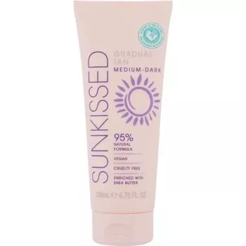 Sunkissed Gradual Tan samoopalovací mléko pro postupné polotmavé opálení Medium Dark 200 ml