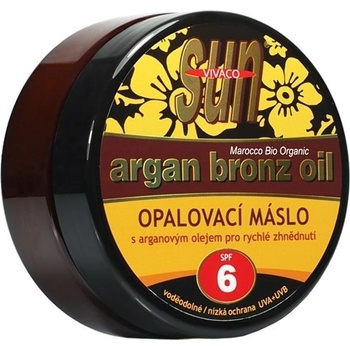 SunVital Argan Bronz Oil máslo na opalování SPF6 200 ml