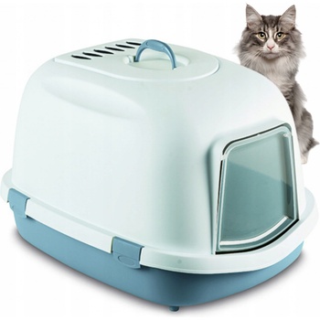 Super Queen extra velké kočičí WC s filtrem 71 x 55 x 46,5 cm