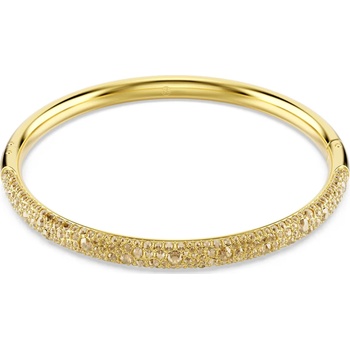 Swarovski Pevný pozlacený náramek s křišťály Sublima 572333 16 cm