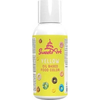 SweetArt olejová barva Yellow 70 g