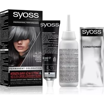 Syoss barva na vlasy 4-15 popelavý chróm 50 ml
