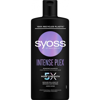 SYOSS Intense Plex Bonding Shampoo 440 ml šampon pro extrémně poškozené vlasy