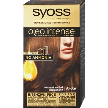 Syoss Oleo Intense Color 5-86 Půvabně hnědý