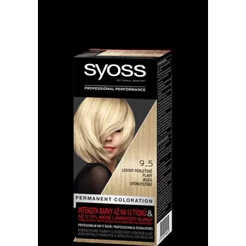 Syoss Permanent Coloration Permanent Blond permanentní barva na vlasy 9-5 Frozen Pearl Blond 50 ml