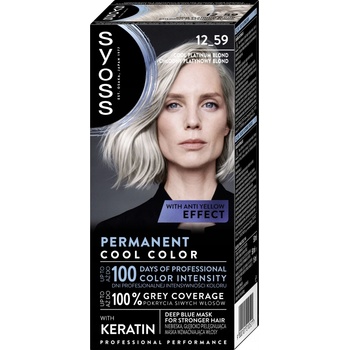 Syoss Professional 12-59 chladná platinová blond