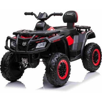 T-Speed 24V 4x120W 480W silná dvoumístná čtyřkolka červená