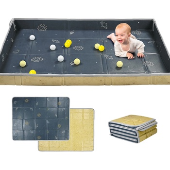 Taf Toys Hrací podložka pěnová s míčky Blue Yellow