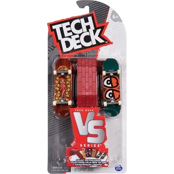 Tech Deck Fingerboard dvojbalení s překážkou Krooked 6061574
