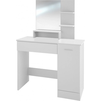 tectake zoe 405314 toaletní stolek bílá