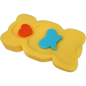 Tega Baby Pěnové lehátko do vaničky UNI KOLOR žlutá